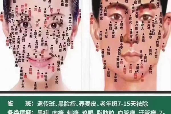 面相中的点痣：解析吉凶与个人运势