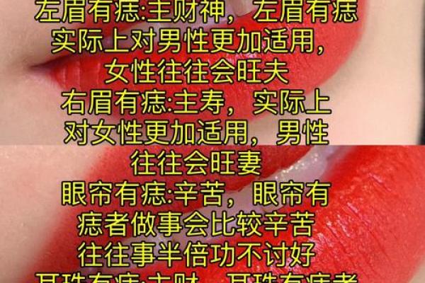 痣相算命，准得不可思议揭秘你的命运密码