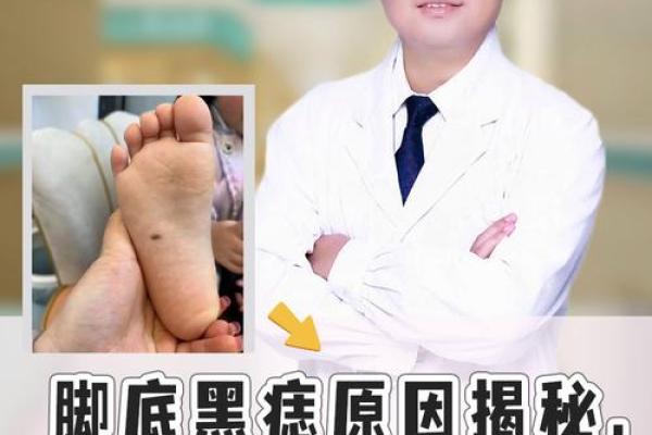 脚底痣相大揭秘：看痣识人，运势解析