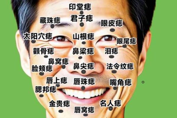人正旁边痣相解析：揭秘痣相中的运势密码