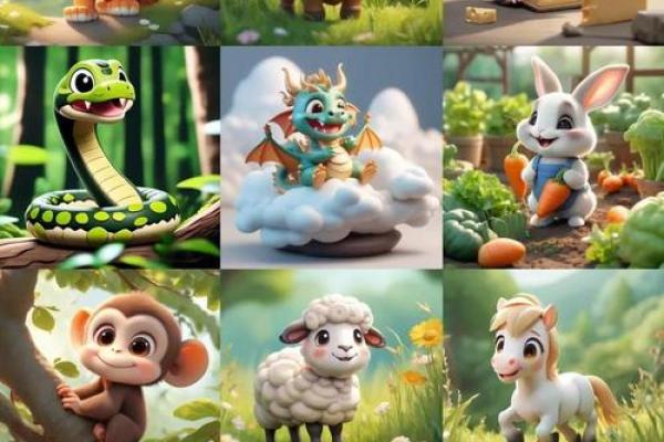 疯狂生肖闹新春:十二生肖的奇幻狂欢之旅 疯狂生肖闹新春:十二生肖的奇幻狂欢之旅